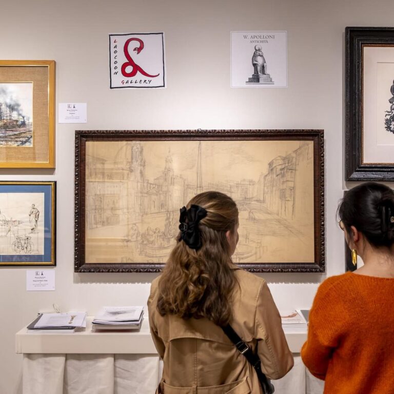 Salon du dessin 2024 : vue de stand