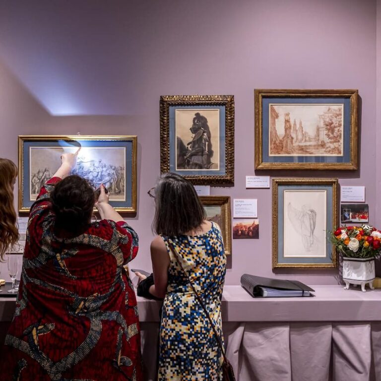 Salon du dessin 2024 : vue de stand
