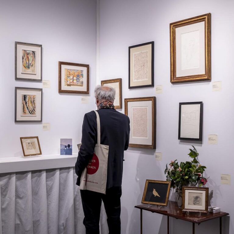 Salon du dessin 2024 : vue de stand