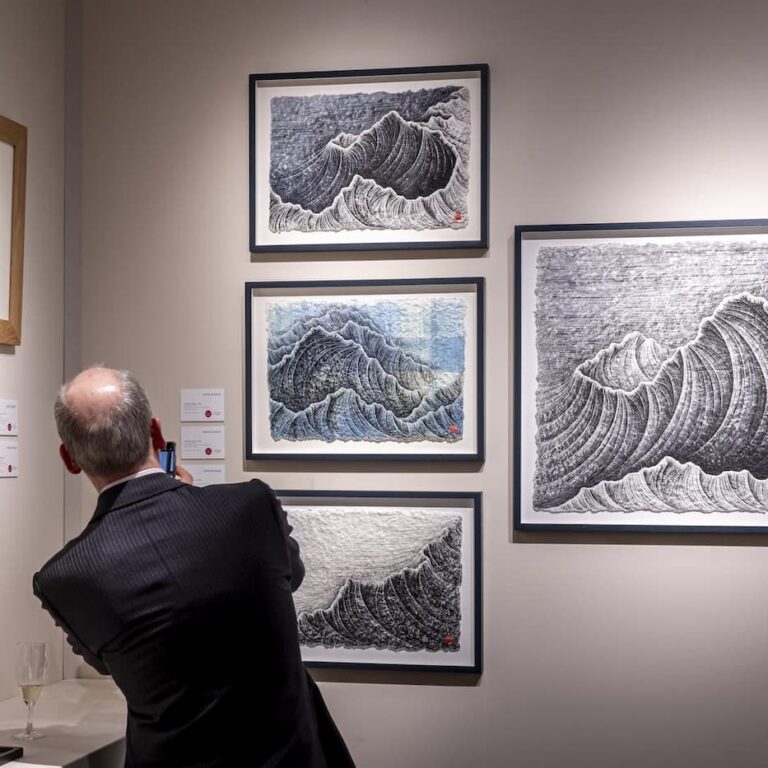 Salon du dessin 2024 : vue de stand