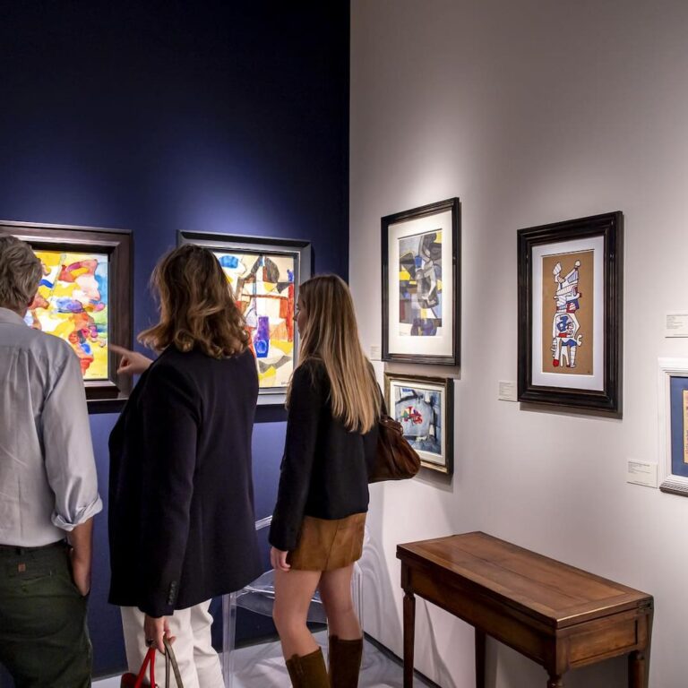 Salon du dessin 2024 : vue de stand