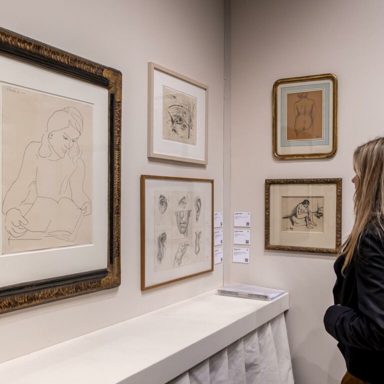 Salon du dessin 2024 : vue de stand
