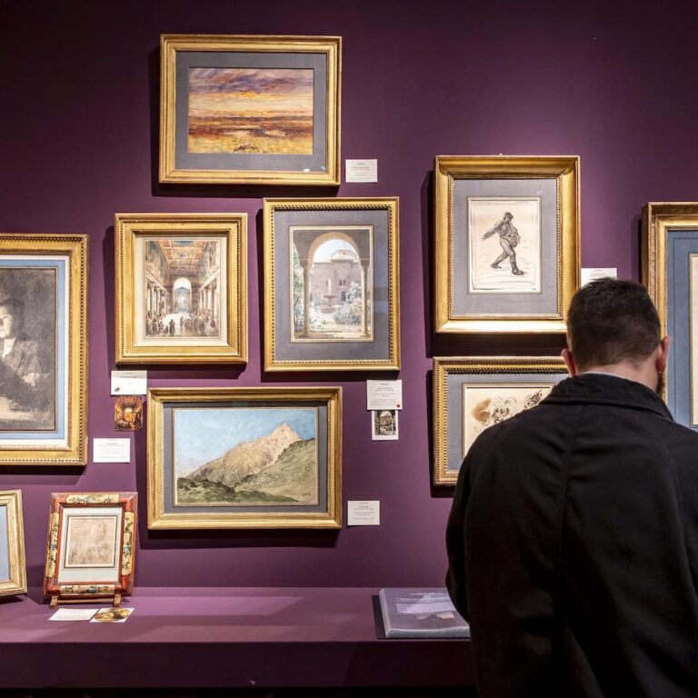 Salon du dessin 2024 : vue de stand