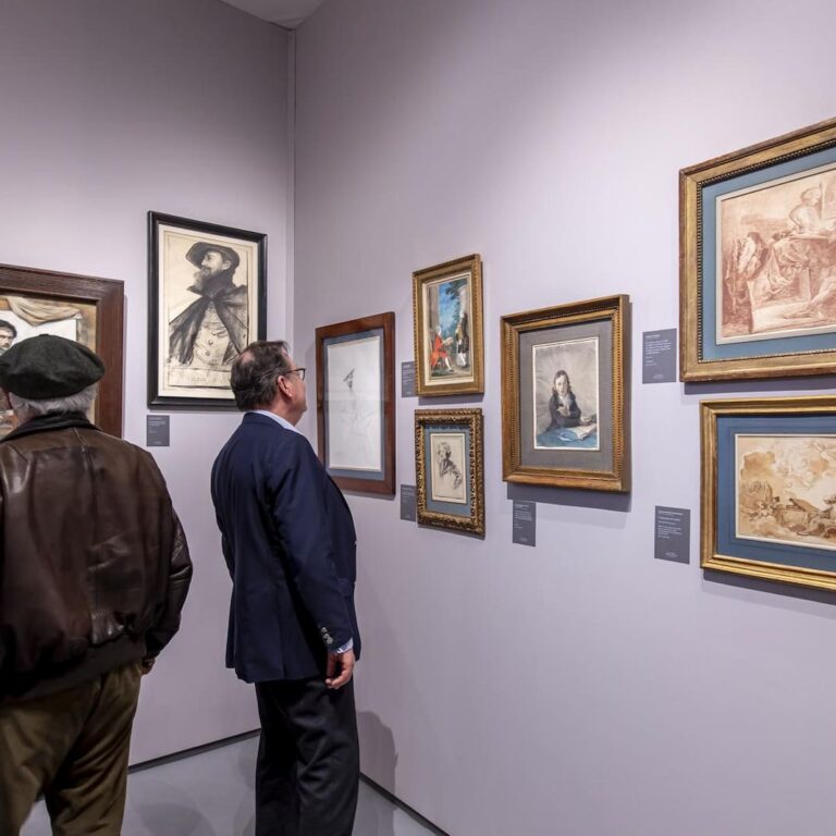 Le stand de la Fondation Tavolozza au Salon du dessin 2024