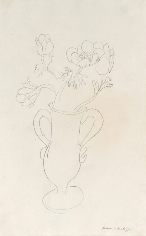 Galerie Beres, Henri Matisse, Vase de fleurs, 1940