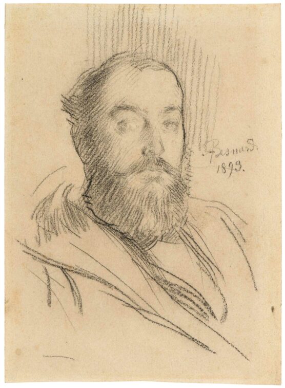 Sabrier et Paunet, Albert BESNARD, Autoportrait