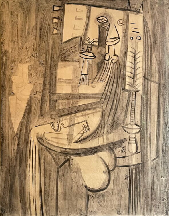 Galerie Traits Noirs, Wifredo LAM, Sans titre