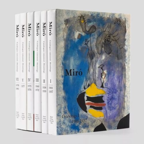 Miró Drawings, Catalogue Raisonné en 6 volumes. Une offre spéciale Salon du dessin par la Librairie du Louvre