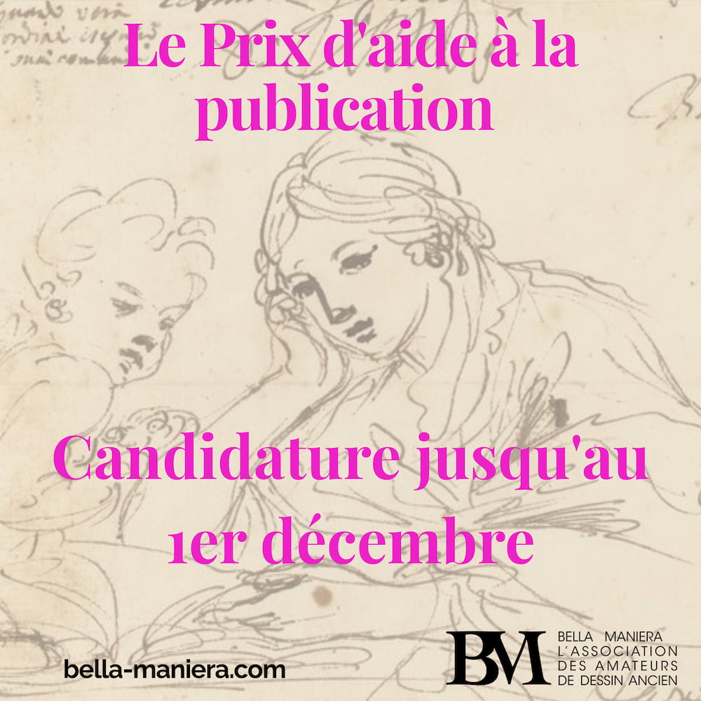 Prix d’aide à la publication Bella Maniera - Troisième édition