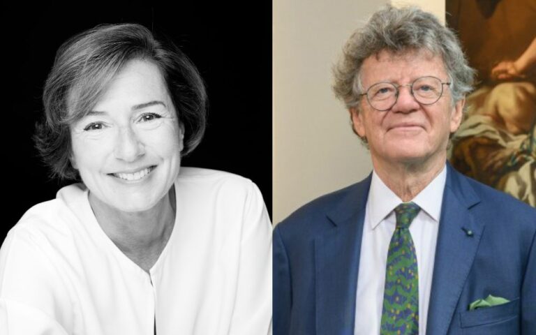 Florence Chibret-Plaussu et Hervé Aaron, co-présidents du Salon du dessin